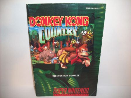 Donkey Kong Country - SNES Manual